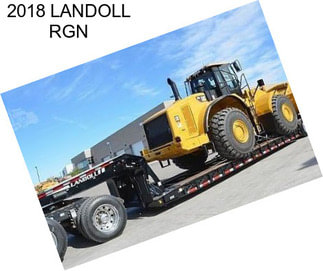 2018 LANDOLL RGN