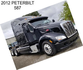 2012 PETERBILT 587