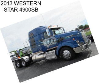 2013 WESTERN STAR 4900SB