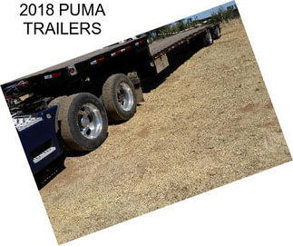 2018 PUMA TRAILERS