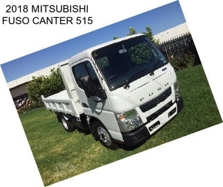 2018 MITSUBISHI FUSO CANTER 515