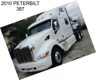 2010 PETERBILT 387