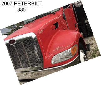 2007 PETERBILT 335