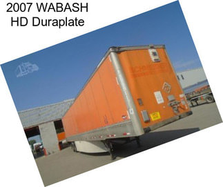 2007 WABASH HD Duraplate