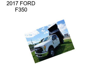 2017 FORD F350