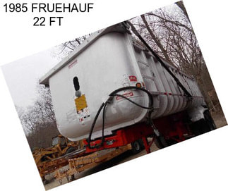 1985 FRUEHAUF 22 FT