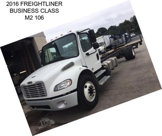 2016 FREIGHTLINER BUSINESS CLASS M2 106