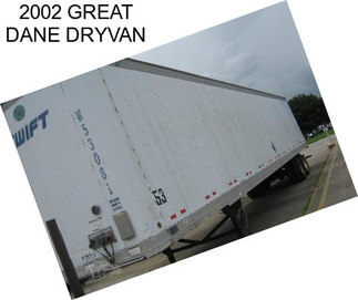 2002 GREAT DANE DRYVAN