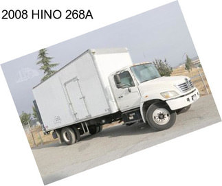 2008 HINO 268A