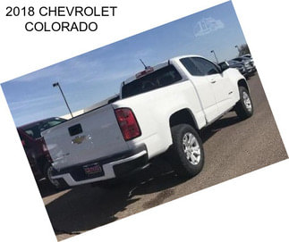 2018 CHEVROLET COLORADO