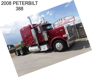 2008 PETERBILT 388