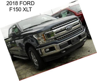 2018 FORD F150 XLT