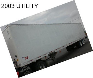 2003 UTILITY