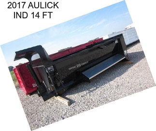 2017 AULICK IND 14 FT