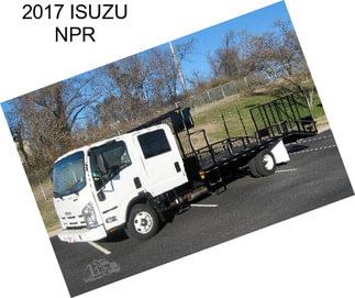 2017 ISUZU NPR