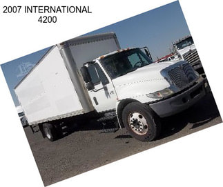 2007 INTERNATIONAL 4200