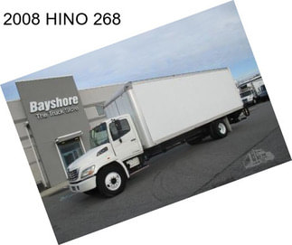 2008 HINO 268