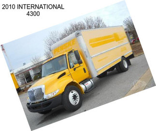 2010 INTERNATIONAL 4300