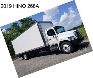 2019 HINO 268A