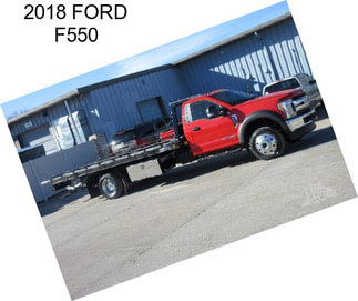 2018 FORD F550