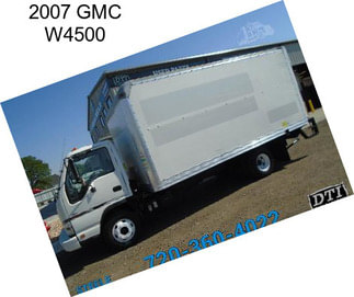 2007 GMC W4500