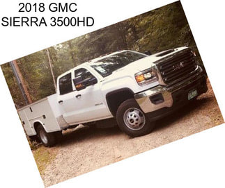 2018 GMC SIERRA 3500HD