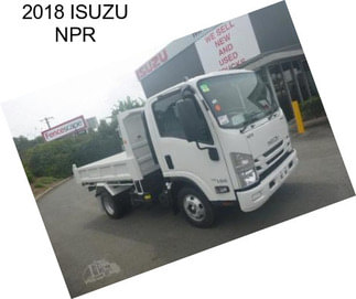 2018 ISUZU NPR