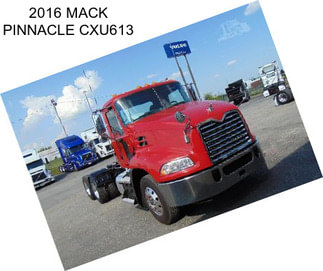 2016 MACK PINNACLE CXU613