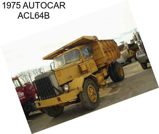 1975 AUTOCAR ACL64B