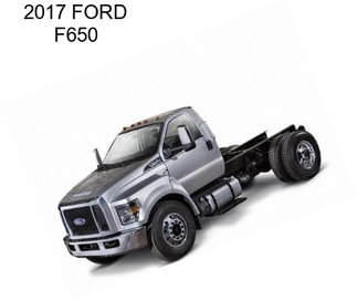 2017 FORD F650