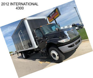 2012 INTERNATIONAL 4300