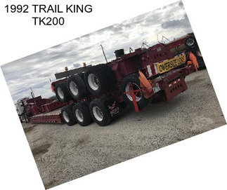 1992 TRAIL KING TK200