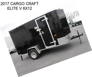 2017 CARGO CRAFT ELITE V 6X12