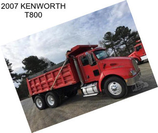 2007 KENWORTH T800