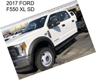 2017 FORD F550 XL SD