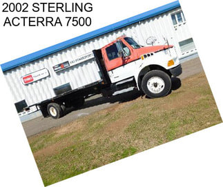 2002 STERLING ACTERRA 7500