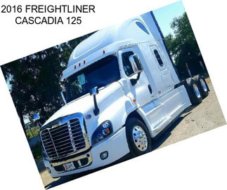 2016 FREIGHTLINER CASCADIA 125