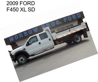 2009 FORD F450 XL SD