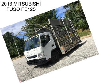 2013 MITSUBISHI FUSO FE125