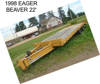 1998 EAGER BEAVER 22\'