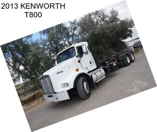 2013 KENWORTH T800