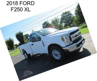 2018 FORD F250 XL