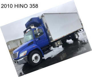 2010 HINO 358