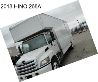 2018 HINO 268A