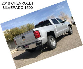 2018 CHEVROLET SILVERADO 1500