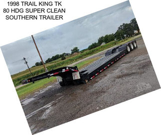 1998 TRAIL KING TK 80 HDG SUPER CLEAN SOUTHERN TRAILER