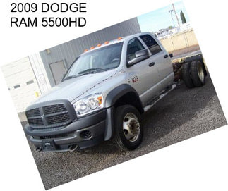 2009 DODGE RAM 5500HD