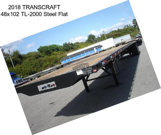 2018 TRANSCRAFT 48x102 TL-2000 Steel Flat