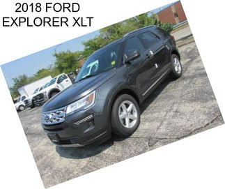 2018 FORD EXPLORER XLT