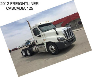 2012 FREIGHTLINER CASCADIA 125